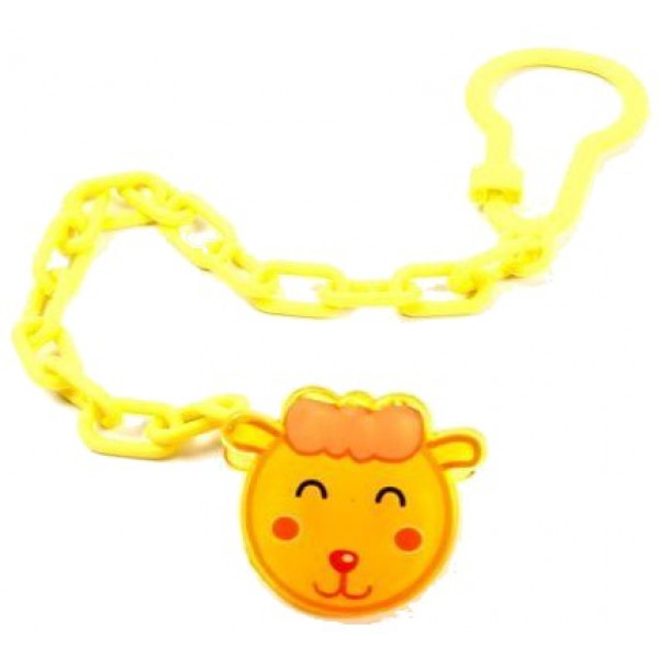 Фото - Тримач пустушок Lindo ланцюжок з кліпсою, Овечка (РК 220)