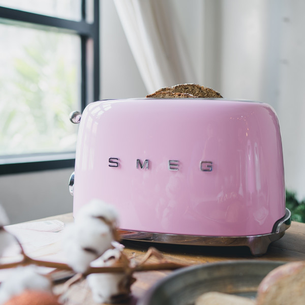 Фото - Тостер Smeg TSF01PKEU