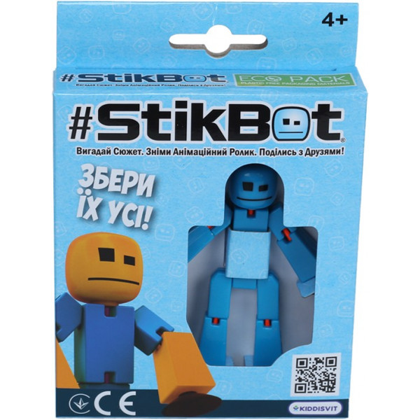 Фото - Колекційна фігурка Stikbot (синій) (TST616-23UAKDB)