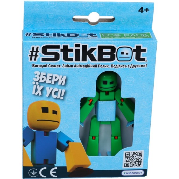 Фото - Колекційна фігурка Stikbot (зелений) (TST616-23UAKDG)