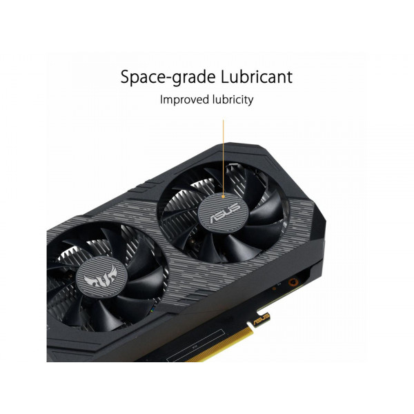 Фото - Відеокарта Asus GeForce GTX1650 4096Mb TUF OC D6 P Gaming (TUF-GTX1650-O4GD6-P-GAMING)