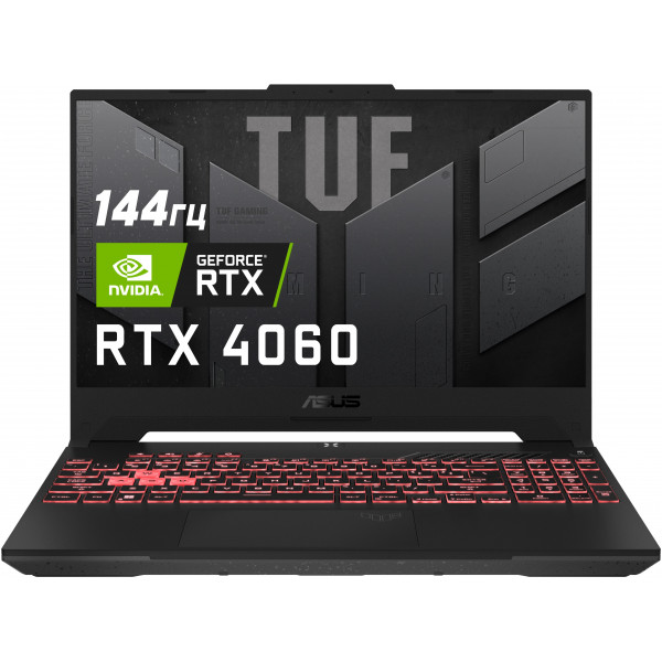 Фото - Ноутбук игровой Asus TUF Gaming A15 FA507NV-LP109 Mecha Gray