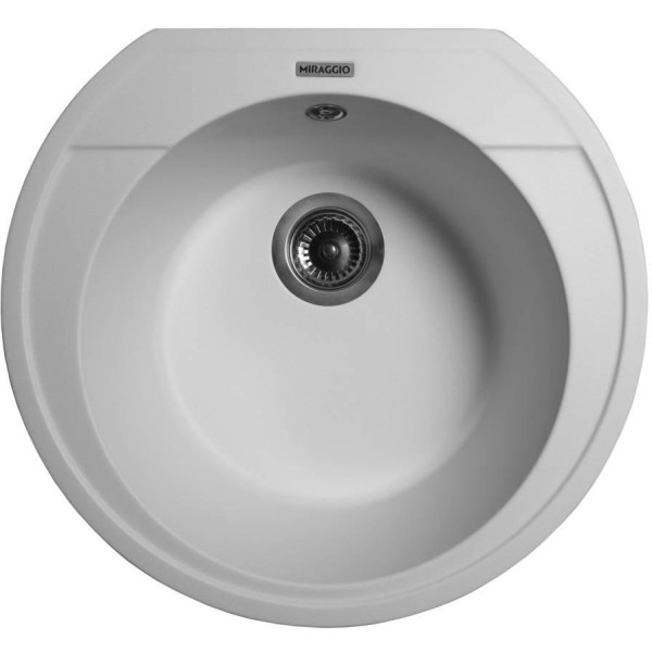 Фото - Мийка кухонна Miraggio TULUZA White Фото - Мийка кухонна Miraggio TULUZA White