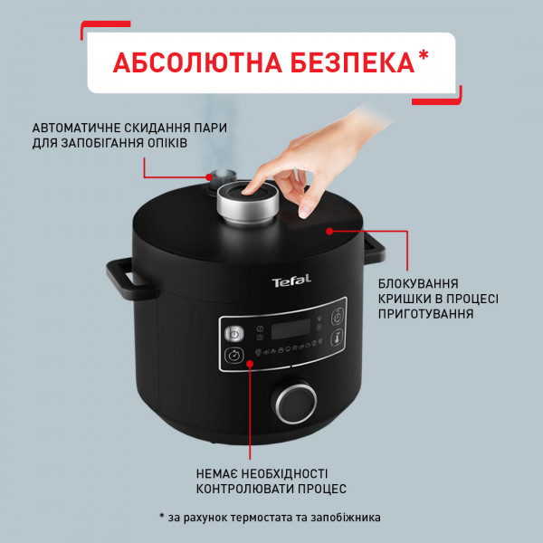 Фото - Мультиварка-скороварка Tefal CY754830