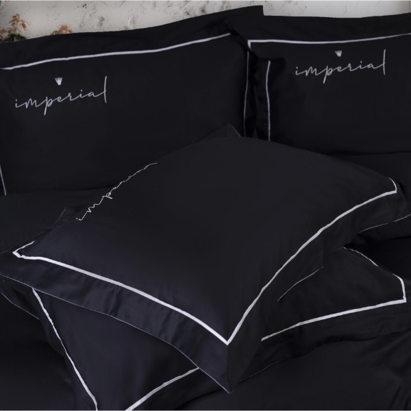Фото - Простынь двуспальная MirSon Imperial Satin Turin 180х200 см (2200008582371)