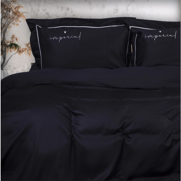 Фото - Простирадло двоспальне MirSon Imperial Satin Turin 180х190 см (2200008582364)