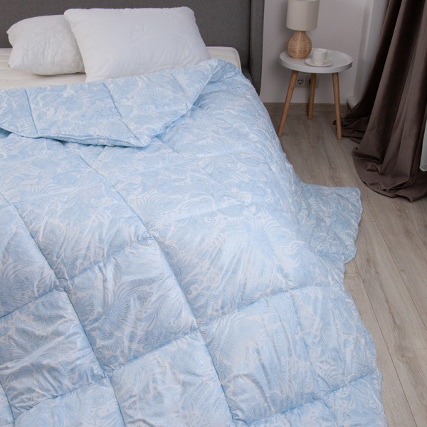 Фото - Ковдра зимова двоспальна євро ТЕП Alaska 200x220 см Синий (1-00154_28187)