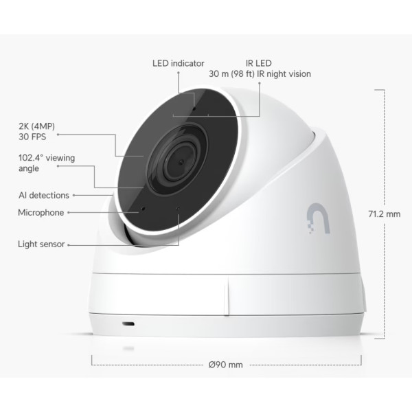 Фото - Камера видеонаблюдения Ubiquiti UVC-G5-TURRET-ULTRA