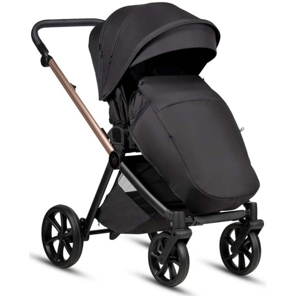 Фото - Коляска універсальна 2 в 1 Tutis Mio3 plus ESSENTIAL Dark Grey