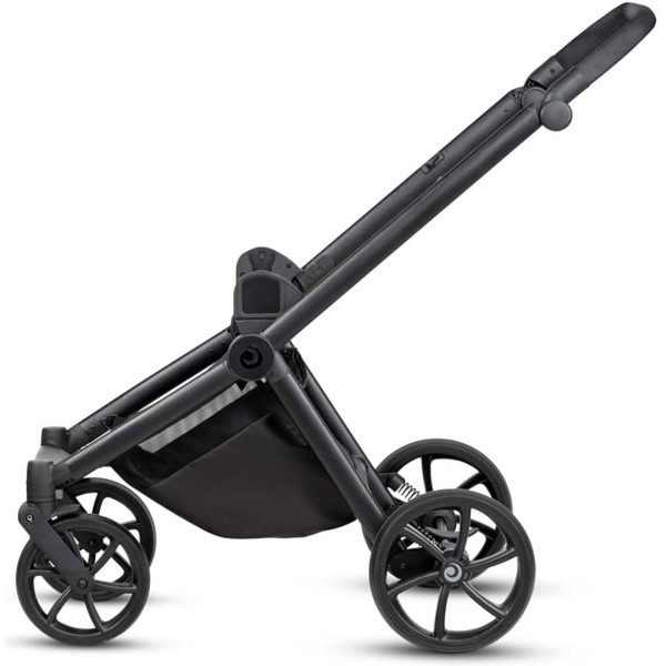Фото - Коляска універсальна 2 в 1 Tutis Mio3 plus LEATHER Silver Grey