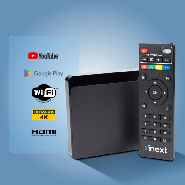 Фото - Стаціонарний медіаплеєр iNeXT TV5 Ultra