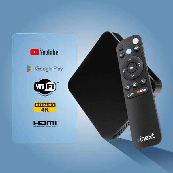 Фото - Стационарный медиаплеер iNeXT TV6 Ultra