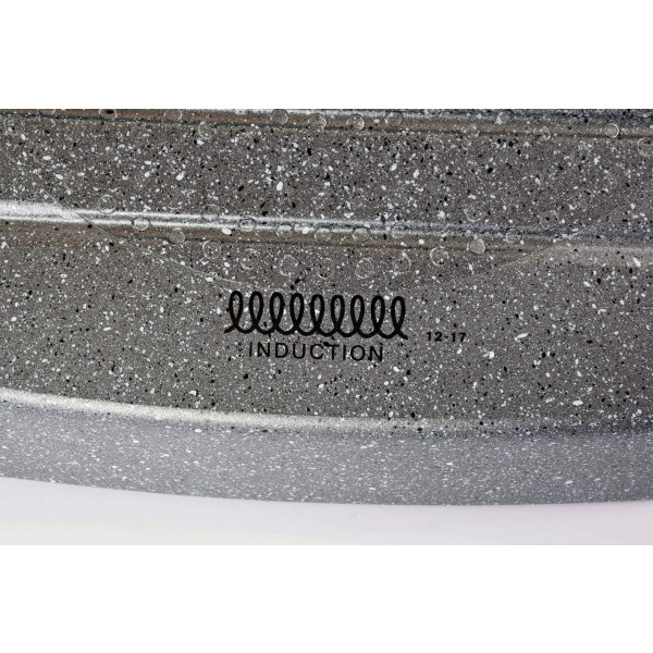 Фото - Сковорода гриль TVS Mineralia Induction 28x28 см (BS730282910201)