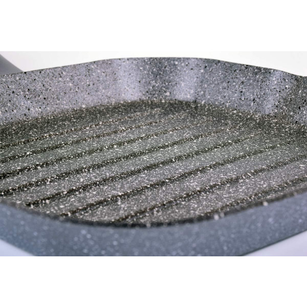 Фото - Сковорода гриль TVS Mineralia Induction 28x28 см (BS730282910201)