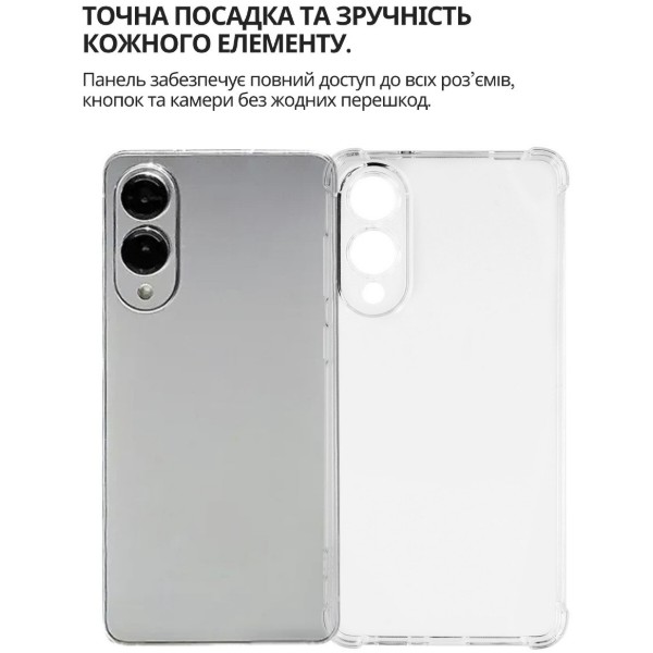 Фото - Чехол для смартфона BeCover Anti-Shock for Samsung Galaxy S25 Edge SM-S937 Clear (714703)