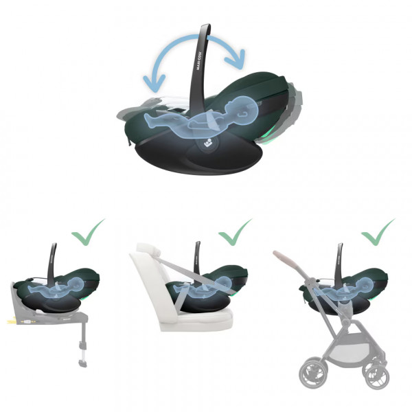 Фото - Автокрісло Maxi-Cosi Pebble 360 Pro2 Twillic Green