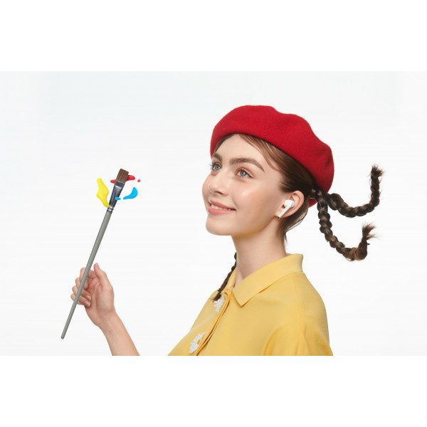 Фото - Навушники вкладиші бездротові TWS Huawei FreeBuds 3i Ceramic White (WAL-CT025)