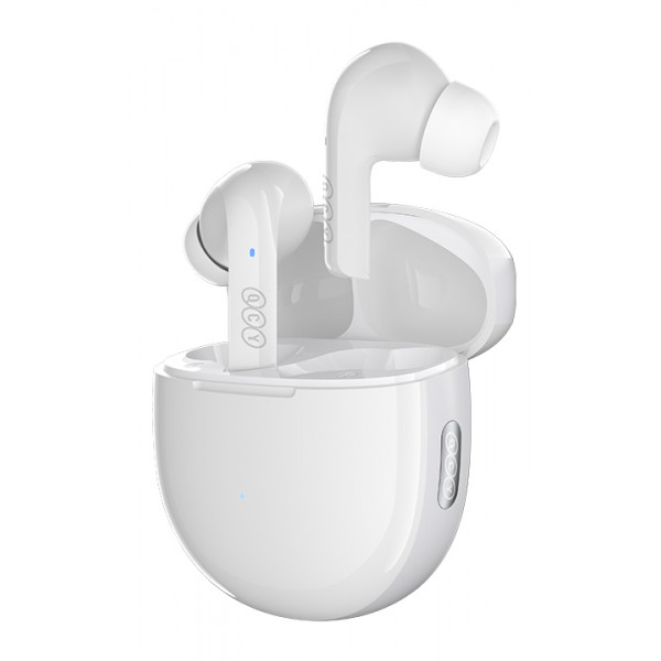 Фото - Навушники вкладиші бездротові TWS QCY T18 (BH21QT18B) White
