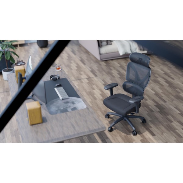 Фото - Кресло для геймеров TX3 XTC Cushion Comfy Black (TEGC-3092101.11)