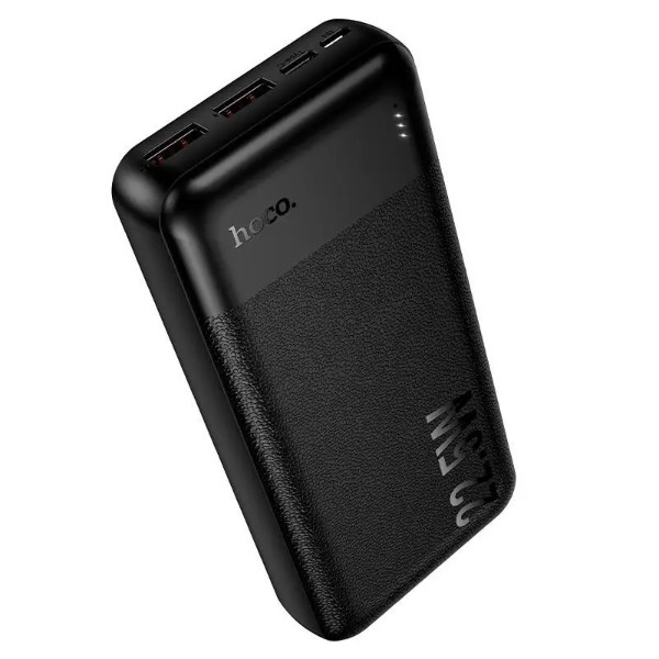 Фото - Батарея мобільна HOCO J159A Essence 22.5W + PD20W з LED-індикацією заряду 20000 mAh Black (715660)