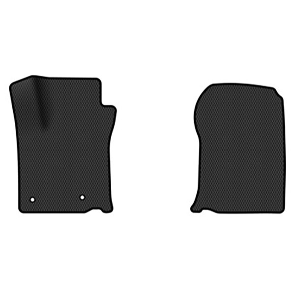 Фото - Коврики из экокожи в салон авто передние EVAtech ECO для Land Cruiser Prado (150) 5 seats Restyling Toyota 2013-2023 4 поколение SUV EU TY11532AD2TL2BBB