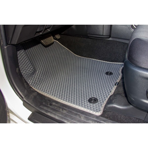 Фото - Коврики из экокожи в салон авто передние EVAtech ECO для Land Cruiser Prado (150) 5 seats Restyling Toyota 2013-2023 4 поколение SUV EU TY11532AD2TL2BBB