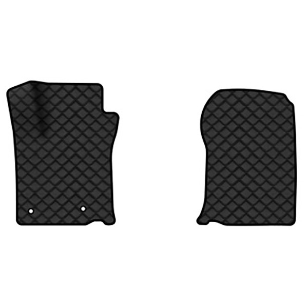 Фото - Коврики из экокожи в салон авто передние EVAtech ECO для Land Cruiser Prado (150) 5 seats Restyling Toyota 2013-2023 4 поколение SUV EU TY11532AD2TL2BBB