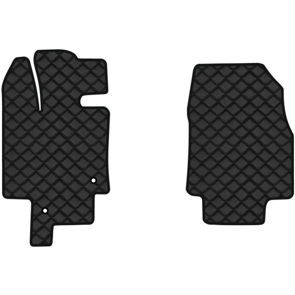 Фото - Коврики из экокожи в салон авто передние EVAtech ECO для Highlander (XU70) Hybrid Toyota 2019 4 поколение SUV USA TY12000AV2TL2BBB