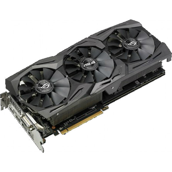 Фото - Видеокарта Asus AMD Radeon RX580 STRIX TOP GAMING 8GB GDDR5 (ROG-STRIX-RX580-T8G-GAMING)