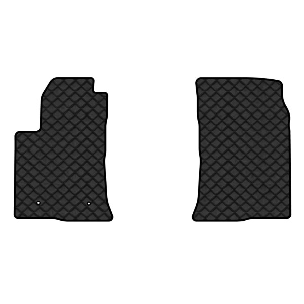 Фото - Коврики из экокожи в салон авто передние EVAtech для Avensis (Liftback/Htb) Toyota 2003-2008 2 поколение Htb EU TY3237AB2LA2BBB