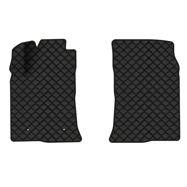Фото - Коврики из экокожи в салон авто передние EVAtech для Avensis (Liftback/Htb) Toyota 2003-2008 2 поколение Htb EU TY3237AD2LA2BBB