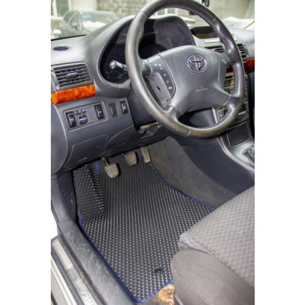 Фото - Килимки з екошкіри в салон авто передні EVAtech для Avensis Toyota 2003-2008 2 покоління Sedan EU TY3238AD2LA2BBB