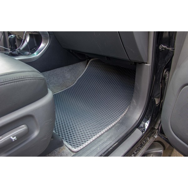 Фото - Килимки з екошкіри в салон авто передні EVAtech ECO для Land Cruiser Prado (120) 5 seats (Electric seats) Toyota 2002-2009 3 покоління SUV EU TY3249AD2LA2BBB