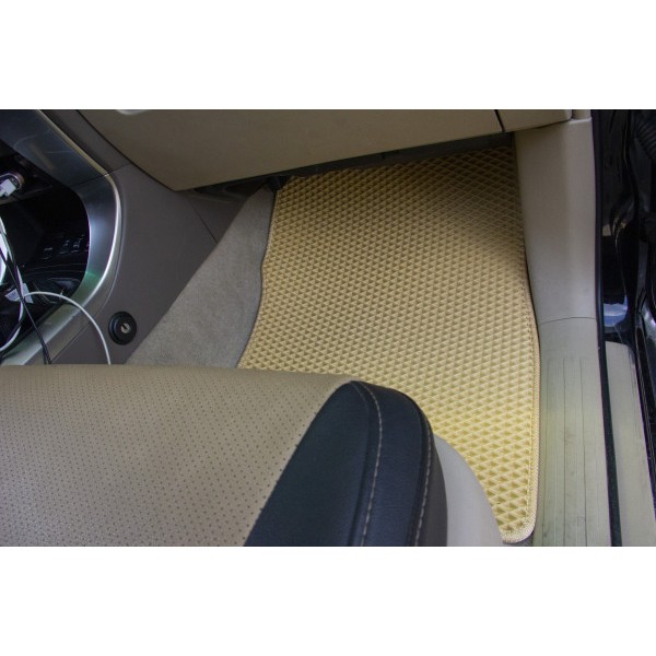 Фото - Килимки з екошкіри в салон авто передні EVAtech ECO для Land Cruiser Prado (120) 5 seats (Electric seats) Toyota 2002-2009 3 покоління SUV EU TY3249AD2LA2BBB