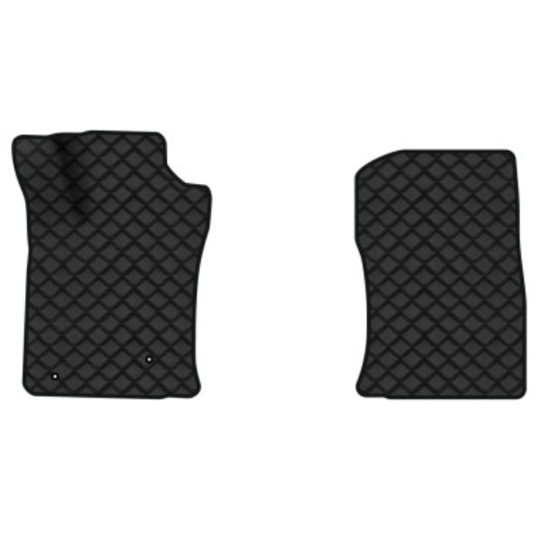 Фото - Килимки з екошкіри в салон авто передні EVAtech ECO для Land Cruiser Prado (120) 7 seats (Electric seats) Toyota 2002-2009 3 покоління SUV EU TY3251AD2LA2BBB