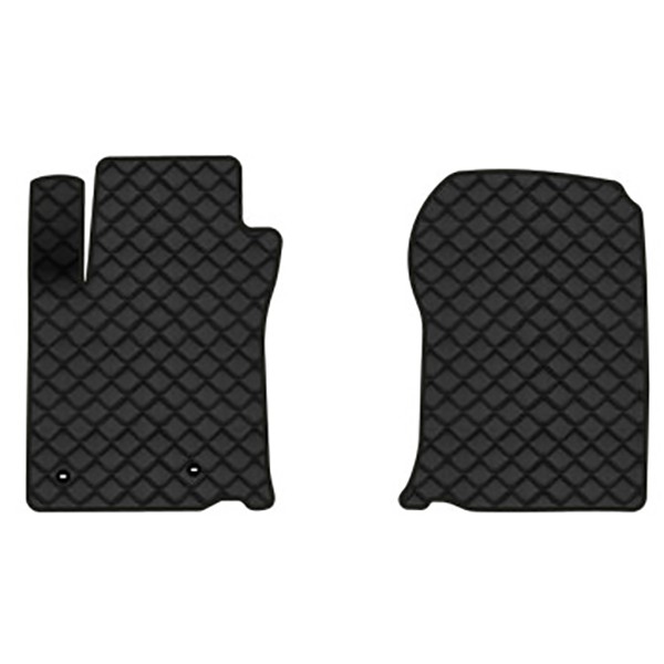 Фото - Коврики из экокожи в салон авто передние EVAtech ECO для Land Cruiser Prado (150) 5 seats Restyling Toyota 2013-2023 4 поколение SUV EU TY3253A2TL2BBB