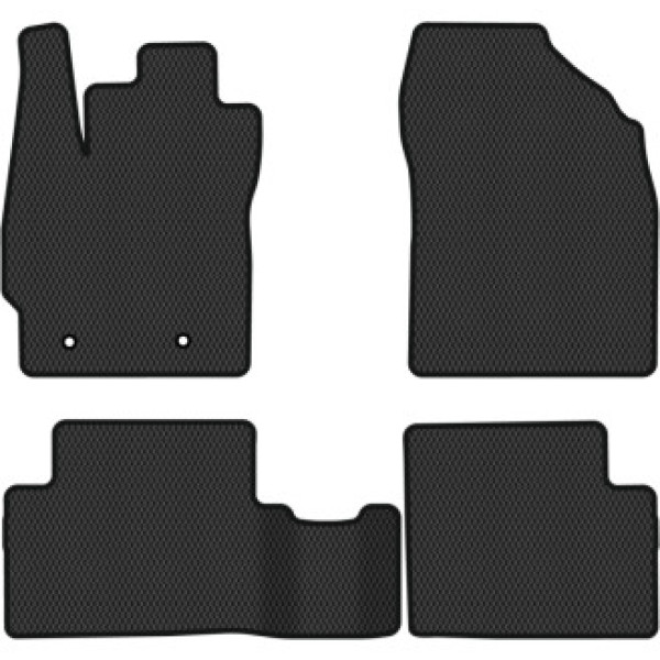 Фото - EVA коврики в салон авто EVAtech для Auris (E150) FWD 3-doors MT Toyota 2006-2012 1 поколение Htb EU TY32877PVL4TL2RBB