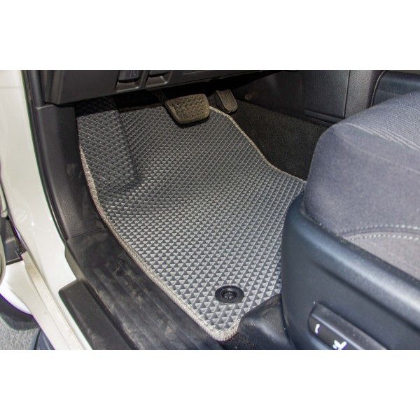 Фото - Килимки з екошкіри в салон авто передні EVAtech ECO для Land Cruiser Prado (120) 7 seats (Electric seats) Toyota 2002-2009 3 покоління SUV EU TY3251AB2LA2BBB