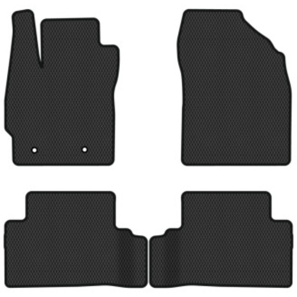 Фото - EVA коврики в салон авто EVAtech для Auris (E150) FWD 5-doors AT Toyota 2006-2012 1 поколение Htb EU TY33849PVC4TL2RBB