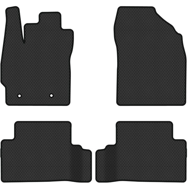 Фото - EVA коврики в салон авто EVAtech для Auris (E150) FWD 5-doors MT Toyota 2006-2012 1 поколение Htb EU TY3654PVC4TL2RBB