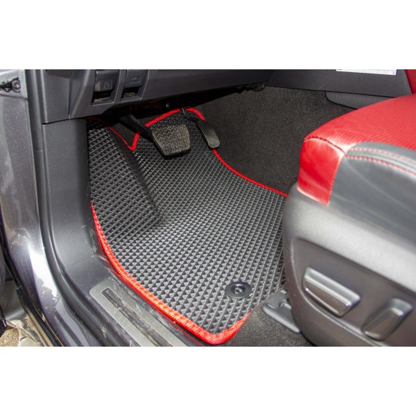 Фото - Коврики из экокожи в салон авто передние EVAtech ECO для Land Cruiser (300) Toyota 2021 1 поколение SUV EU TY42217AD2TL4BBB