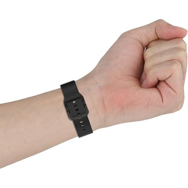 Фото - Ремінець для фітнес-браслету BeCover for Samsung Galaxy Fit 3 (20mm) Black (713195)