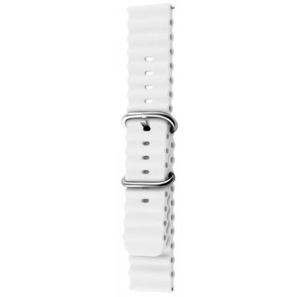 Фото - Ремінець для смарт-годинника Proove Active Band 20 mm white (WBABUW20MM14)