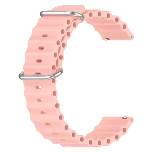 Фото - Ремешок для смарт-часов BeCover Wave Style (20mm) for Samsung Galaxy Watch Active/Active 2 (40/44mm)/Gear S2/S2 Classic/Gear Sport Pink (714163)