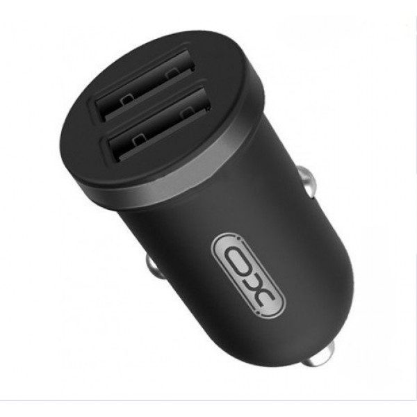 Фото - Автомобільний зарядний пристрій XO 2.1A/2 USB + microUSB Black (TZ08-M-BK)
