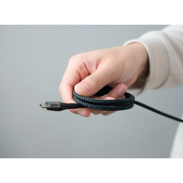 Фото - Кабель синхронізації даних BeCover for Type-C 100W 20V/5A Quick Charge Magnetic Data Cable 1.5m (714555)