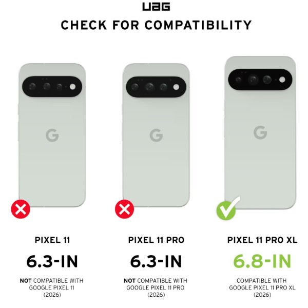 Фото - Чохол для смартфону UAG for Pixel 11 Pro XL Pathfinder with Magnet Clear (614475113140)