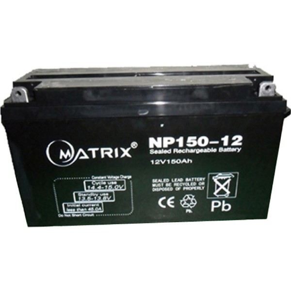 Фото - Аккумулятор для ИБП Matrix 12V 150AH (NP150-12) Фото - Аккумулятор для ИБП Matrix 12V 150AH (NP150-12)