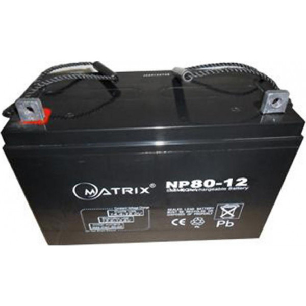 Фото - Аккумулятор для ИБП Matrix 12V 80AH (NP80-12)