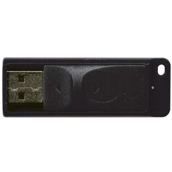 Фото - Флеш USB Verbatim Slider 16GB USB 2.0 Black (98696)
